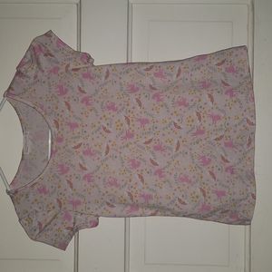 Young Hearts, Size 10, Unicorn and Rainbow Patterned Shirt